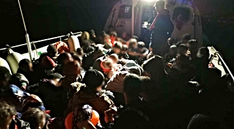 Bozcaada'da 69 Kaçak Göçmen Yakalandı