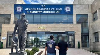 Afyonkarahisar'da Müstehcen Yayın Suçundan Aranan Şahıs Yakalandı