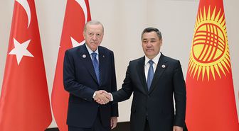 Erdoğan ve Caparov Bişkek'te Görüştü