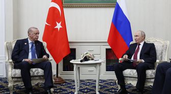 Erdoğan ve Putin Bişkek'te Bir Araya Geldi