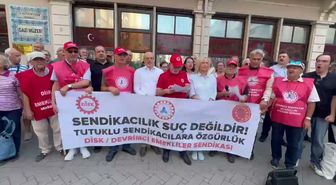 Emeklilerden Maden-İş Tutuklamalarına Protesto