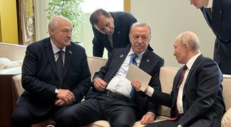 Erdoğan, Putin ve Lukaşenko Bişkek'te Buluştu