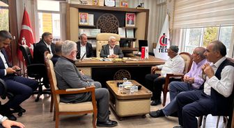 Yapıcıoğlu Siirt'te Ziyaretlerde Bulundu