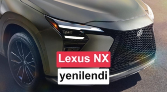 Lexus NX makyajla yenilendi: Tasarım ve teknoloji güncellendi