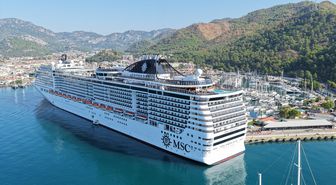 Marmaris'e Kruvaziyerle 4 Bin 63 Turist Geldi