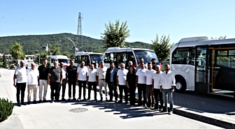 Osmancık Belediyesi'ne 5 Yeni Minibüs