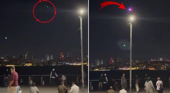 Polis dronu bu kez Üsküdar’da! Anonsu duyanlar uzaklaştı