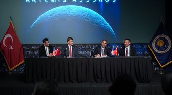 Türkiye Artemis Anlaşmaları'na imza attı