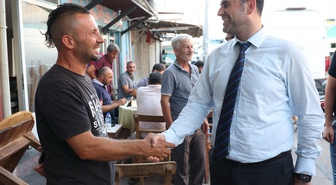 Başkan Vekili Beşikci Karaduvar'da Vatandaşlarla Buluştu