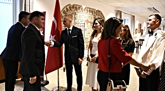 Tiran'da 30 Ağustos Resepsiyonu