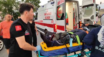 Samsun'da Motosiklet ve Otomobil Çarpıştı: 1 Yaralı