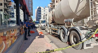 Adana'da Beton Mikseri Faciası: 1 Ölü