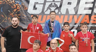 Elazığlı güreşçilerden uluslararası başarı