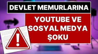 Memurlara sosyal medya kazancı kuralı