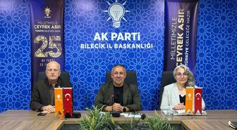 AK Parti Bilecik'te Haftalık Olağan Toplantı Gerçekleştirildi