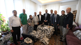 Vali Dallı, Yaşayan İnsan Hazinesi Usta Kızılkaya'yı Ziyaret Etti