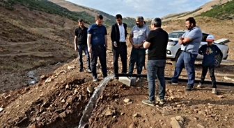 Tatvan'da Köy Altyapı ve Ulaşım Çalışmaları Yerinde İncelendi