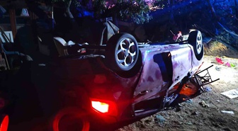 Keşan'da Takla Atan Otomobilde 4 Yaralı