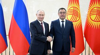 Caparov ve Putin Bişkek'te İkili İşbirliğini Görüştü