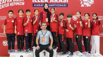 Körfez'den Karate Şampiyonasında 10 Madalya
