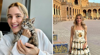 Pınar Sabancı’nın kedisi öyle bir şey yaptı ki! gören şaştı kaldı