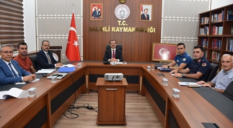 Salihli'de KPSS Sınavı Öncesi Güvenlik Toplantısı