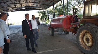 Salihli'de orman yangını riskine karşı denetimler sürüyor