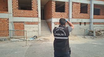 Bafra'da İnşaat Kazası: 4. Kattan Düşen Genç Yaralandı