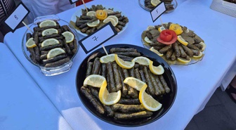 Süleymanpaşa'da Bağ Bozumu Şenliği'nde Sarma ve Tatlı Yarışması