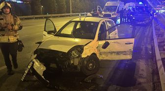 Ümraniye'de Zincirleme Kaza: 3 Yaralı