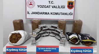 Yozgat'ta Kaçak Tütün Operasyonu