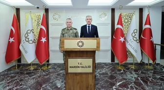 2. Ordu Komutanı'ndan Mardin Valisi'ne ziyaret