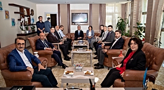 Eskişehir'de Rektöre Hayırlı Olsun Ziyareti