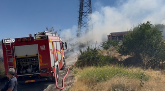 Çankaya'da Ot Yangını Kontrol Altına Alındı