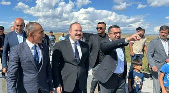 Kuyucuk Köyü'ne 650 Metrelik Beton Yol Hizmete Açıldı