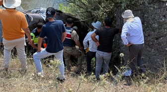 Bingöl'de Dere Yatağına Devrilen Otomobilde Bir Kişi Hayatını Kaybetti