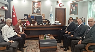 Başsavcı Işık'tan Başkan Tekin'e Ziyaret