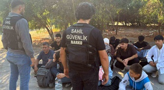 Dalaman'da 18 Düzensiz Göçmen Yakalandı