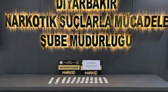 Şüpheli şahsın midesinden 60 kapsül metamfetamin çıktı