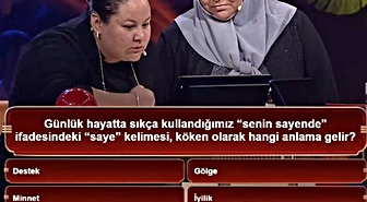 Günlük hayatta sıkça kullandığımız 'senin sayende' ifadesindeki 'saye' kelimesi, köken olarak hangi anlama gelir?