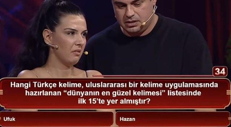 Hangi Türkçe kelime, uluslararası bir kelime uygulamasında hazırlanan 'dünyanın en güzel kelimesi' listesinde ilk 15'te yer almıştır?