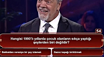 Hangisi 1990'lı yıllarda çocuk olanların sıkça yaptığı şeylerden biri değildir?