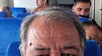 Batan gemide son anlar kamerada
