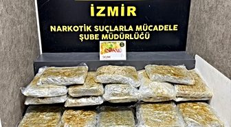 Konak'ta Büyük Esrar Operasyonu: 1 Tutuklama