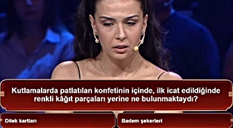 Kutlamalarda patlatılan konfetinin içinde, ilk icat edildiğinde renkli kâğıt parçaları yerine ne bulunmaktaydı?