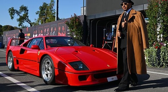 Hamilton'dan Monza'da Kader Anı: Restore Ettiği Ferrari F40'ın Motor Numarası 44 Çıktı