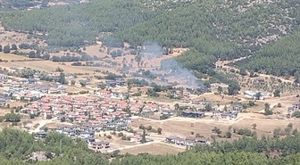 Muğla'da orman yangını söndürüldü