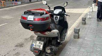 Samsun'da Motosiklet ile Hafif Ticari Araç Çarpıştı: 1 Yaralı