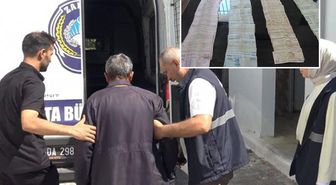 Dilenci değil bankamatik! Zabıtalar say say bitiremedi