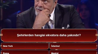 Şehirlerden hangisi ekvatora daha yakındır (New York, Roma, İstanbul, Madrid)?